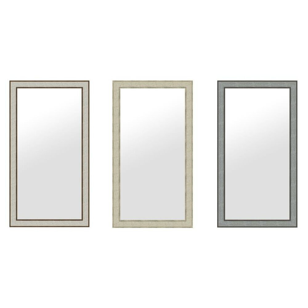Sieninis veidrodis DKD Home Decor, 36 x 2 x 66 cm, 3 vnt. kaina ir informacija | Veidrodžiai | pigu.lt