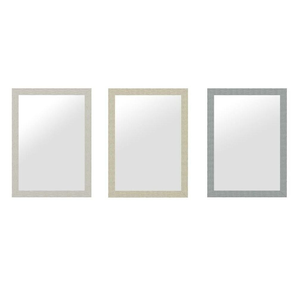Sieninis veidrodis DKD Home Decor, 60 x 2 x 86 cm, 3 vnt. kaina ir informacija | Veidrodžiai | pigu.lt