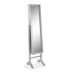 Зеркало, 35 x 153 x 35.2 см, серебристый цвет цена и информация | Зеркала | pigu.lt