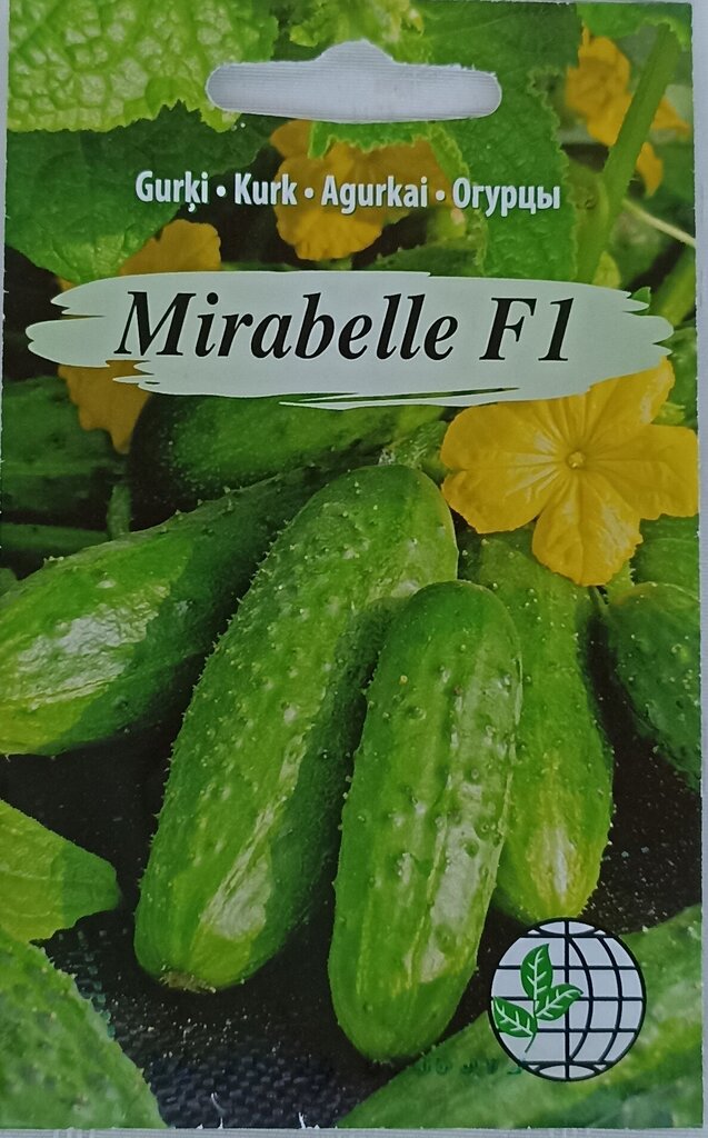 Agurkai Mirabelle F1 kaina ir informacija | Daržovių, uogų sėklos | pigu.lt