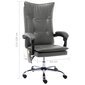 Masažinė biuro kėdė, antracito spalvos kaina ir informacija | Biuro kėdės | pigu.lt
