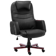 Офисный стул Songmics, черный цена и информация | Офисные кресла | pigu.lt