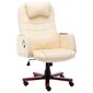 Biuro kėdė, kreminės spalvos kaina ir informacija | Biuro kėdės | pigu.lt