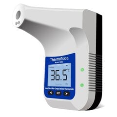 Автоматический бесконтактный инфракрасный лобный термометр DeltaTrak 15053 ThermoTrace цена и информация | Термометры | pigu.lt