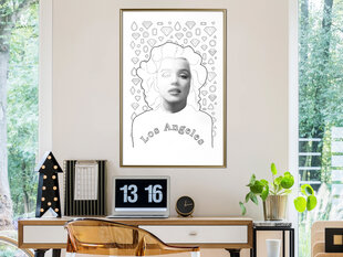 Плакат Marilyn in Los Angeles цена и информация | Репродукции, картины | pigu.lt