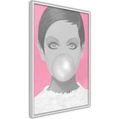 Plakatas Twiggy, Baltas rėmelis, 40x60 kaina ir informacija | Reprodukcijos, paveikslai | pigu.lt