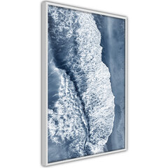 Plakatas Surf, Baltas rėmelis, 40x60 kaina ir informacija | Reprodukcijos, paveikslai | pigu.lt
