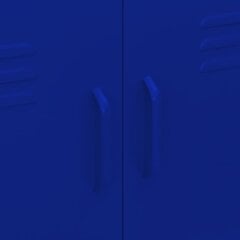 Sandėliavimo spintelė, 80x35x101,5 cm, mėlyna цена и информация | Шкафчики в гостиную | pigu.lt