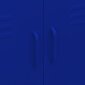 Sandėliavimo spintelė, 80x35x101,5 cm, mėlyna kaina ir informacija | Svetainės spintelės | pigu.lt