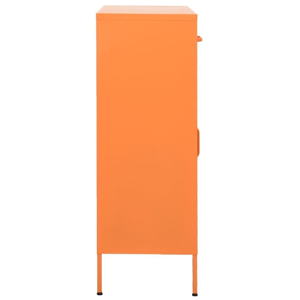 Sandėliavimo spintelė, 80x35x101,5 cm, oranžinė kaina ir informacija | Svetainės spintelės | pigu.lt