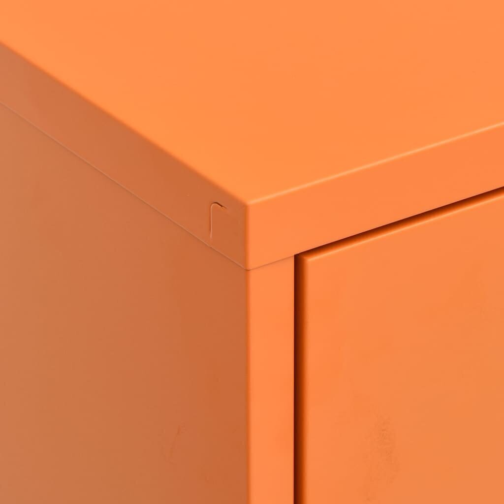 Sandėliavimo spintelė, 80x35x101,5 cm, oranžinė kaina ir informacija | Svetainės spintelės | pigu.lt