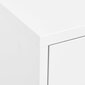 Sandėliavimo spintelė, 80x35x101,5 cm, balta kaina ir informacija | Svetainės spintelės | pigu.lt
