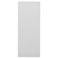 Biuro spintelė, 90x40x102cm, šviesiai pilka цена и информация | Шкафчики в гостиную | pigu.lt