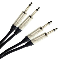 Instrumentinis kabelis Plugger PLUCABBJMMJMM3M00ELI 3m kaina ir informacija | Kabeliai ir laidai | pigu.lt