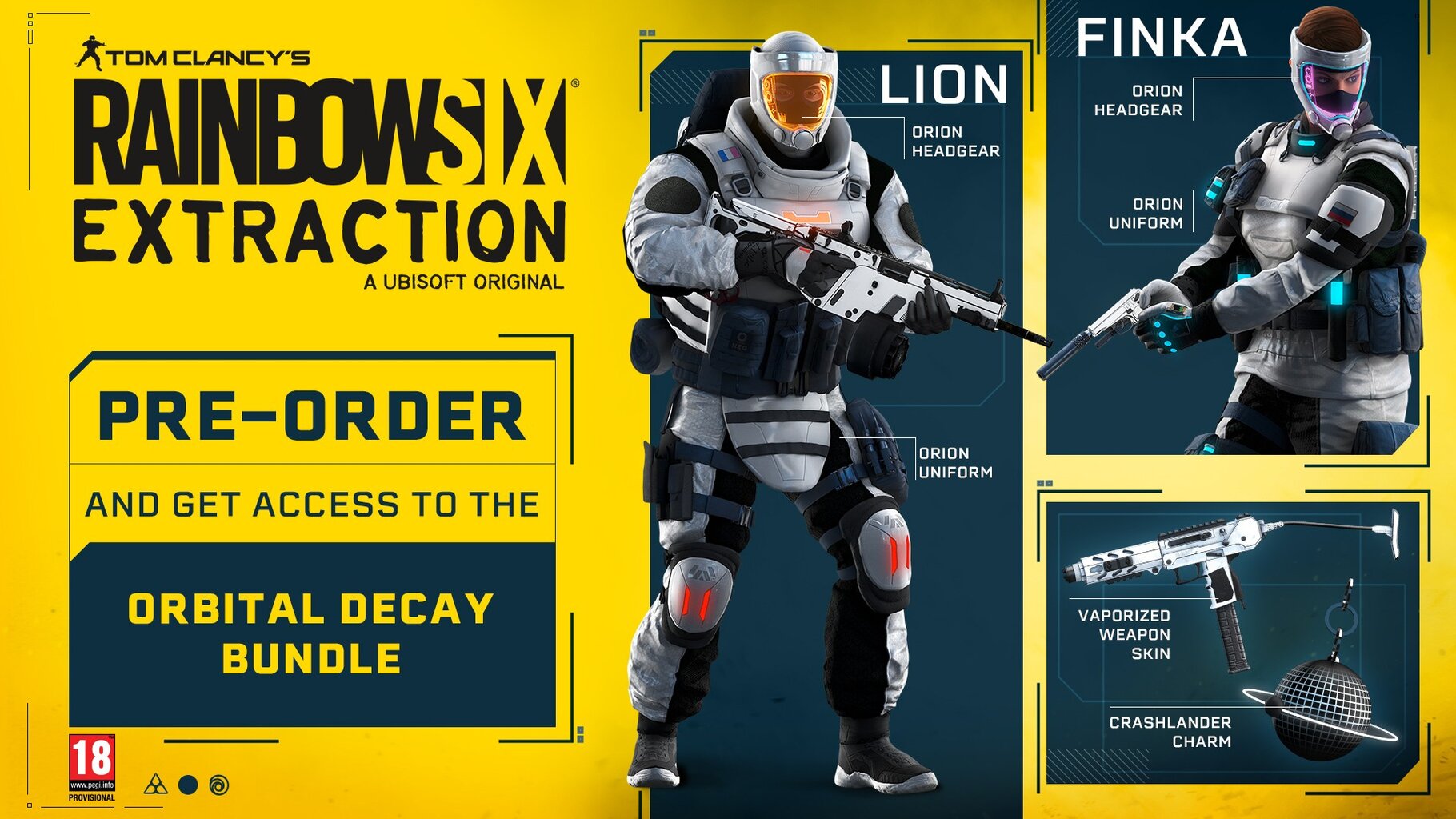 Tom Clancy’s Rainbow Six Extraction + Pre-order Bonus PS5 kaina ir informacija | Kompiuteriniai žaidimai | pigu.lt