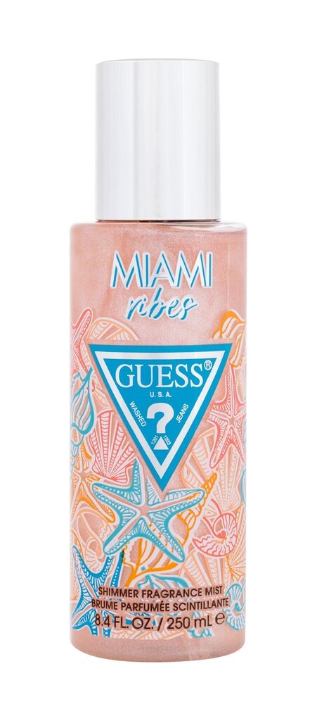 Kūno dulksna Guess Miami Vibes, 250 ml цена и информация | Parfumuota kosmetika moterims | pigu.lt