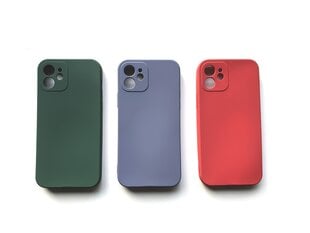 Hallo Soft Silicone dėklas, skirtas Apple iPhone 12 / 12 Pro, mėlynas kaina ir informacija | Telefono dėklai | pigu.lt