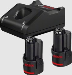 Аккумулятор и зарядное устройство Bosch GBA12V 2x3Ah GAL12V-40 цена и информация | Зарядные устройства для телефонов | pigu.lt