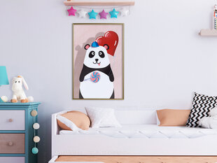 Plakatas Happy Panda kaina ir informacija | Reprodukcijos, paveikslai | pigu.lt