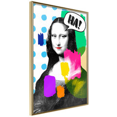 Плакат Mona Lisa's Laughter цена и информация | Репродукции, картины | pigu.lt