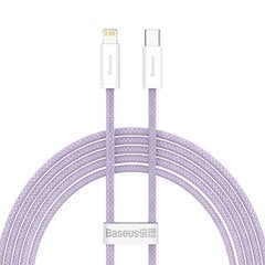 USB-C cable for Lightning Baseus Dynamic Series, 20W, 2m (blue) цена и информация | Кабели для телефонов | pigu.lt