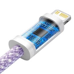 USB-C cable for Lightning Baseus Dynamic Series, 20W, 1m (purple) цена и информация | Кабели для телефонов | pigu.lt