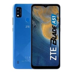 Смартфон ZTE A51 32 GB 2 Гб 6,52" SC9863A цена и информация | Мобильные телефоны | pigu.lt