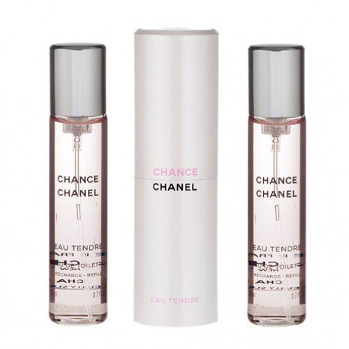 Tualetinis vanduo Chanel Chance Eau Tendre EDT moterims 3 x 20 ml kaina ir informacija | Kvepalai moterims | pigu.lt