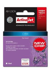 ActiveJet, Brother LC123C, Cyan ink cartridge kaina ir informacija | Kasetės lazeriniams spausdintuvams | pigu.lt