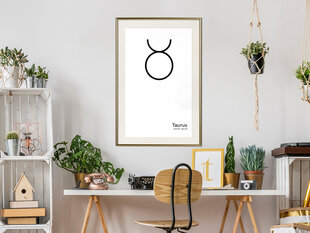 Plakatas Zodiac: Taurus kaina ir informacija | Reprodukcijos, paveikslai | pigu.lt