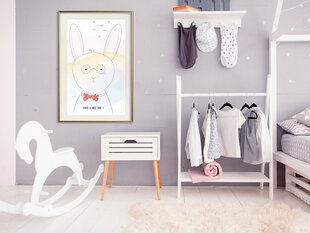 Plakatas Polite Bunny kaina ir informacija | Reprodukcijos, paveikslai | pigu.lt