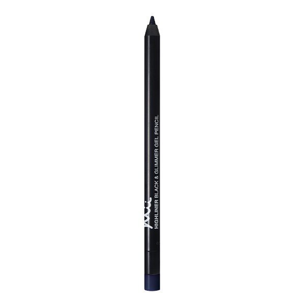 Akių pieštukas - gelis Mii Cosmetics Highliner Black & Glimmer Gel, juodas/mėlyna, 1 vnt. kaina ir informacija | Akių šešėliai, pieštukai, blakstienų tušai, serumai | pigu.lt