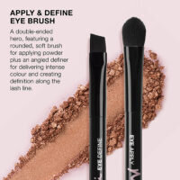 Akių šepetėlis Mii Cosmetics Apply & Define Eye Brush, 1 vnt. kaina ir informacija | Makiažo šepetėliai, kempinėlės | pigu.lt