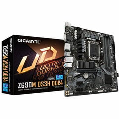 Gigabyte Z690M DS3H DDR4 цена и информация | Материнские платы	 | pigu.lt