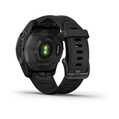 Garmin fēnix® 7S Sapphire Solar Carbon Gray DLC Titanium/Black kaina ir informacija | Išmanieji laikrodžiai (smartwatch) | pigu.lt