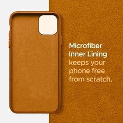 Eko odos apsauginis dėklas skirtas Apple iPhone 11 , ruda ( caramel) kaina ir informacija | Telefono dėklai | pigu.lt