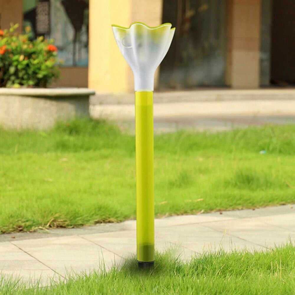 Soliarinis sodo šviestuvas Flower, 8 vnt., Yellow kaina ir informacija | Lauko šviestuvai | pigu.lt