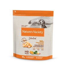 Сухой корм с курицей свободного выгула для щенят/юниоров Nature's Variety Dog Selected Junior Free Range chicken, 0.6 кг цена и информация | Nature's Variety Товары для животных | pigu.lt