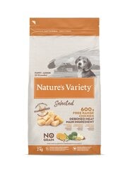Nature's Variety Selected Puppy-Junior šunims su vištiena, 2 kg kaina ir informacija | Sausas maistas šunims | pigu.lt
