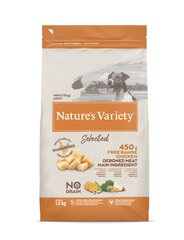 Сухой корм с курицей свободного выгула для взрослых собак Nature's Variety Dog Selected Mini  Free Range Chicken, 1.5 кг цена и информация |  Сухой корм для собак | pigu.lt