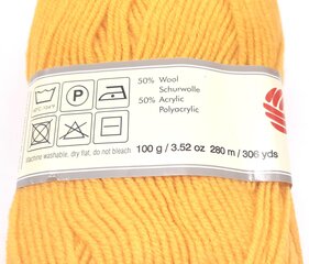 Нитки для вязания YarnArt Merino De Luxe 100г; цвет светло-желтый 7003G цена и информация | Принадлежности для вязания | pigu.lt