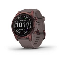 Garmin Fenix 7S Sapphire Solar Dark Bronze Titanium 010-02539-29 kaina ir informacija | Išmanieji laikrodžiai (smartwatch) | pigu.lt