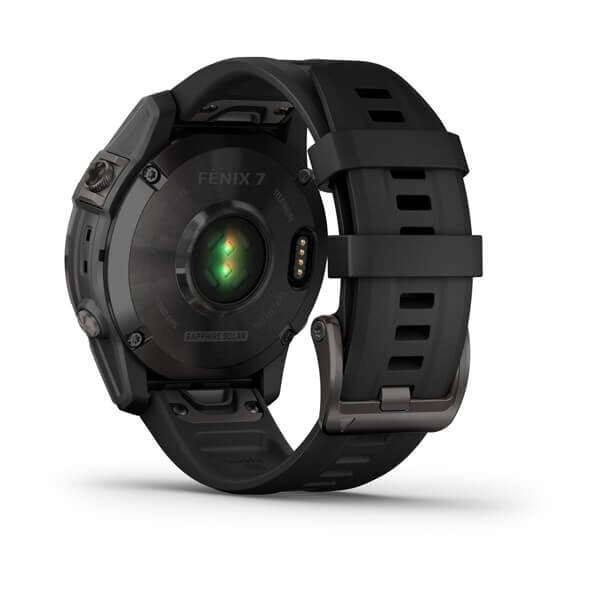 Garmin fēnix® 7 Sapphire Solar Carbon Grey DLC Titanium/Black цена и информация | Išmanieji laikrodžiai (smartwatch) | pigu.lt
