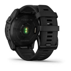 Garmin Fenix 7X Sapphire Solar Black DLC Titanium w. Black Band (010-02541-23) цена и информация | Смарт-часы (smartwatch) | pigu.lt