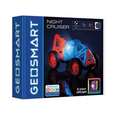 Магнитный конструктор GeoSmart Night rover, 21 шт цена и информация | Конструкторы и кубики | pigu.lt