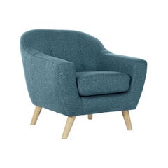 Fotelis DKD Home Decor, 83x80x81 cm, mėlynas kaina ir informacija | Svetainės foteliai | pigu.lt