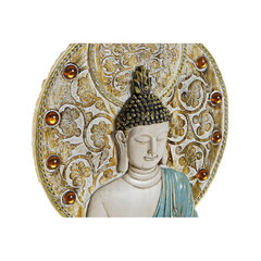 Настенное украшение DKD Home Decor Buda Derva (20 x 4 x 30,3 см) (3 шт.) цена и информация | Детали интерьера | pigu.lt