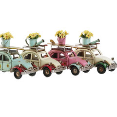 Dekoratyvinė figūrėlė DKD Home Decor Automobilis Vintage (4 pcs) (11 x 5 x 8 cm) kaina ir informacija | Interjero detalės | pigu.lt