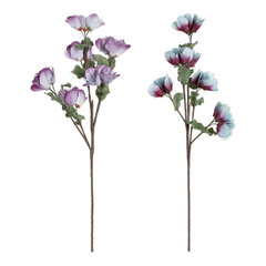 Puokštės DKD Home Decor Mėlyna EVA (etilovynilacetatas) Alyvinė (2 pcs) (30 x 30 x 100 cm) kaina ir informacija | Dirbtinės gėlės | pigu.lt