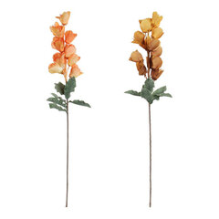 Puokštės DKD Home Decor Geltona Oranžinė EVA (etilovynilacetatas) (2 pcs) kaina ir informacija | Dirbtinės gėlės | pigu.lt